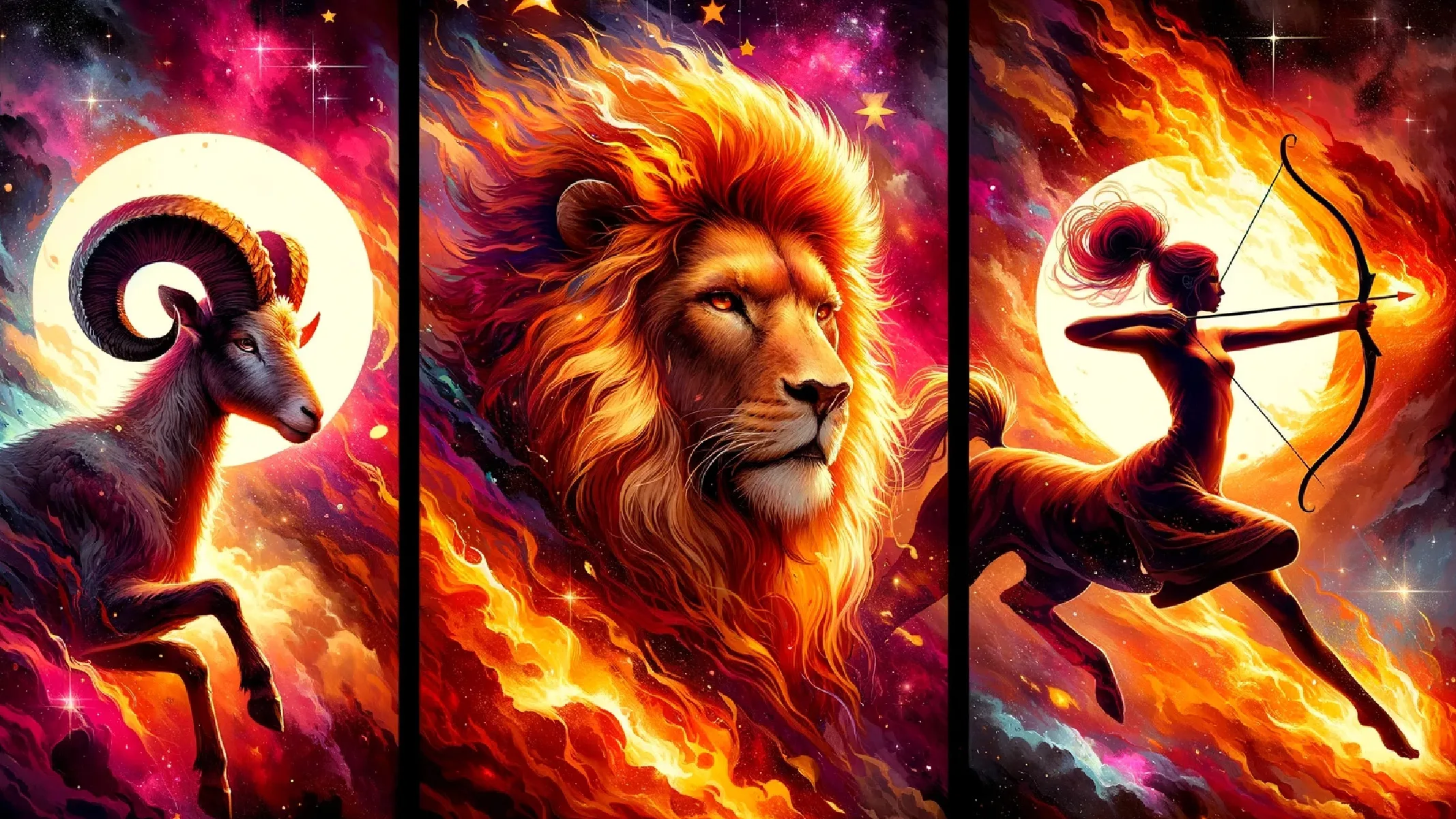Koç, Aslan, Yay: Ateş Burçlarının Sosyal Çevredeki Etkisi