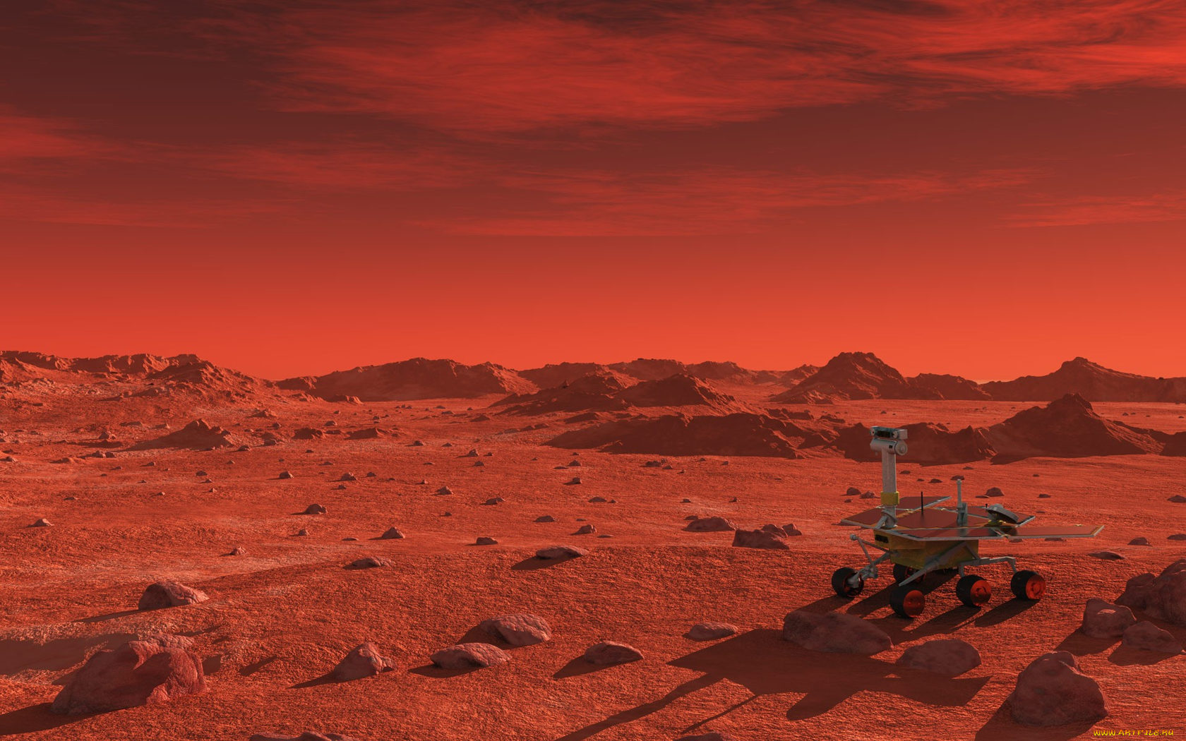 Mars’ın Kızıl Renginin Kaynağı: Bilim İnsanları Yeni Bir Teori Öne Sürüyor
